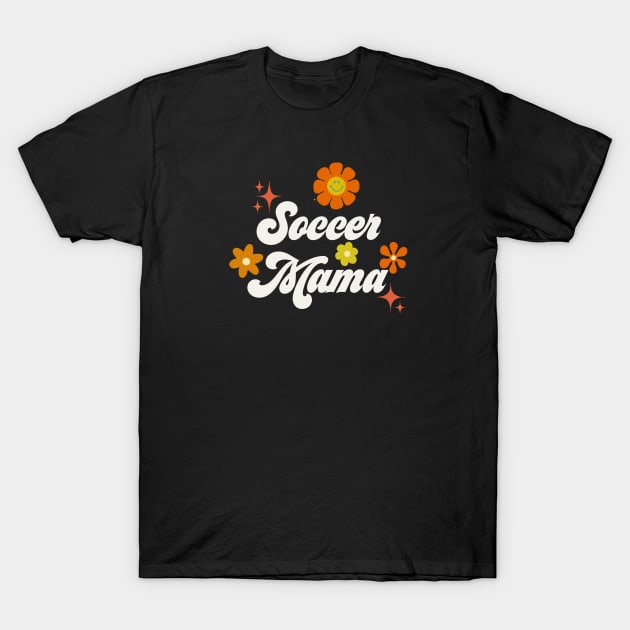 Soccer Mama - 70s style T-Shirt by Deardarling